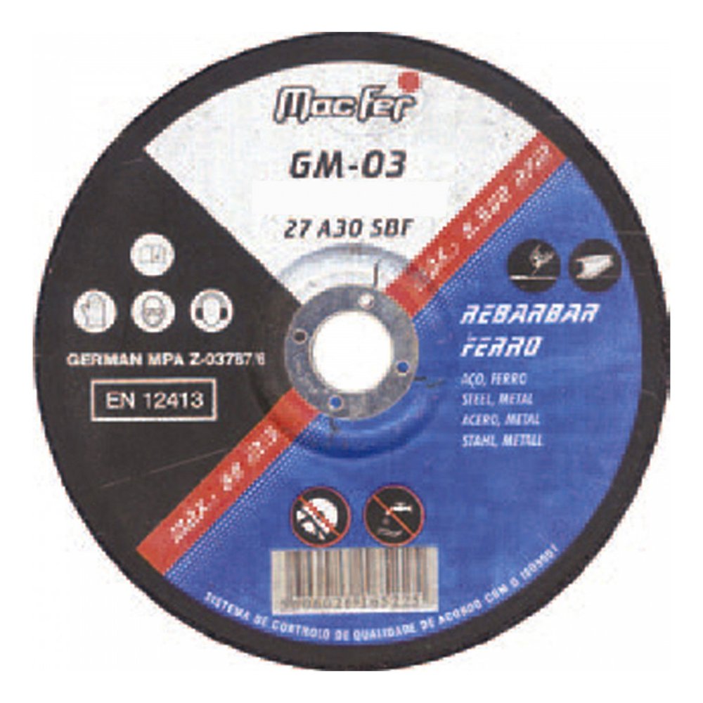 Disco Rebarbar Ferro 230