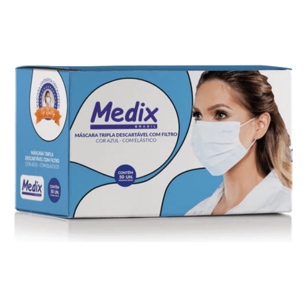 Caixa Mascara Cirurgica 50 un