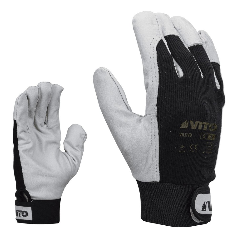 Luva Tipo Chefe com Velcro 9" – Vito