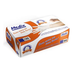 Luva Latex Caixa 100 un