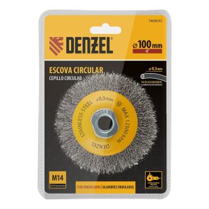 Escova Tipo Taça Ondulada 100 mm M14