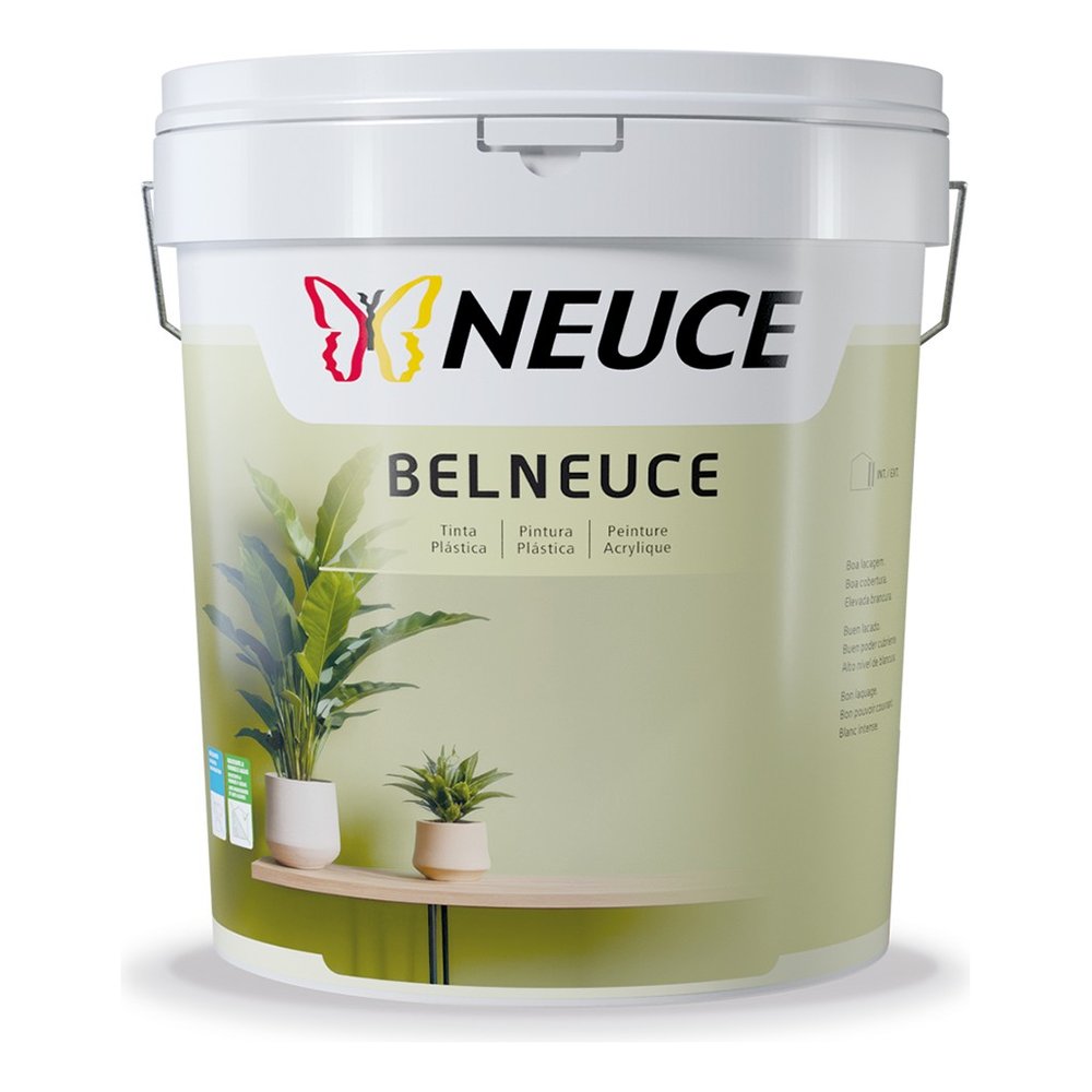 Tinta Plástico Belneuce Int/Ext Base 1 Cor 5LT
