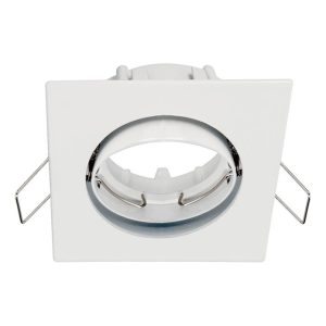 Aro Quadrado Basculante WL - 158 Alumínio Branco – Aslo