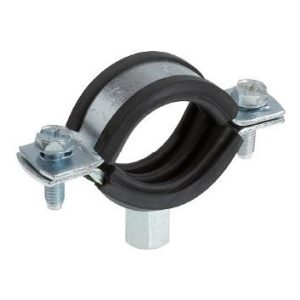 Abraçadeira com Borracha PCL 104 M8 + M10, 54 mm – Pecol
