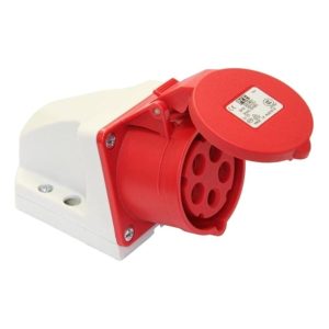 Tomada Fêmea Saliente 63 A 3P+T 380 V