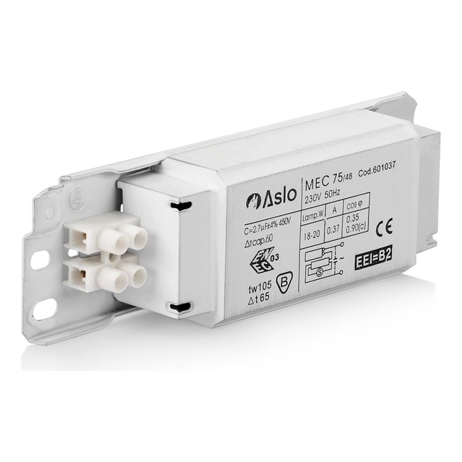 Balastro Magnético 1×18 W – Aslo