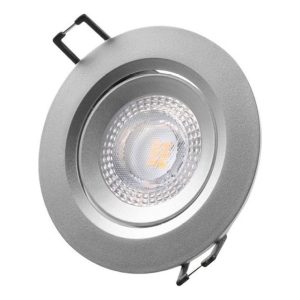 Downlight Cromado com LED 7 W Luz Branca
