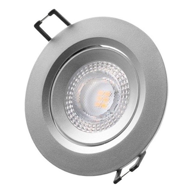 Downlight Cromado com LED 7 W Luz Branca