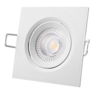 Downlight Quadrado Fixo WL- 159 Branco