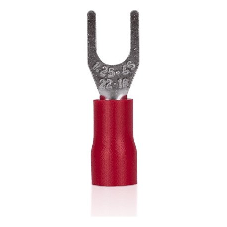 Terminal Isolado Forquilha 1,25 -5 Conjunto 20 – Aslo