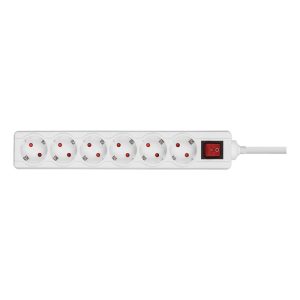 Extensão Séxtupla 3 m com Interruptor – Aslo