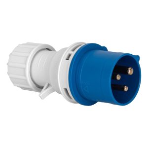 Ficha Industrial Macho Móvel 2P+T 16 A – Aslo