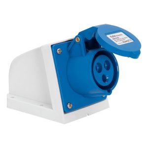 Ficha Industrial Fêmea Saliente 2P+T 16 A – Aslo