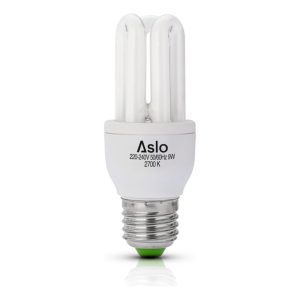 Lâmpada Economizadora 3P E27 20 W 6500 K – Aslo