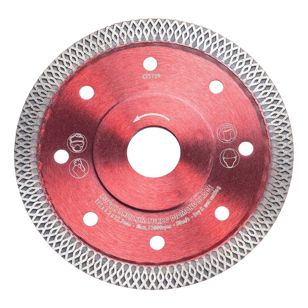 Disco Corte Diamante Turbo 115