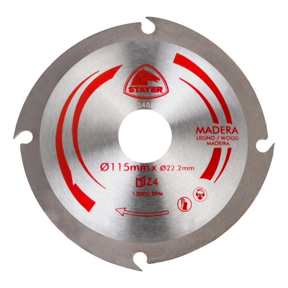 Disco Corte Madeira para Rebarbadora 115 mm