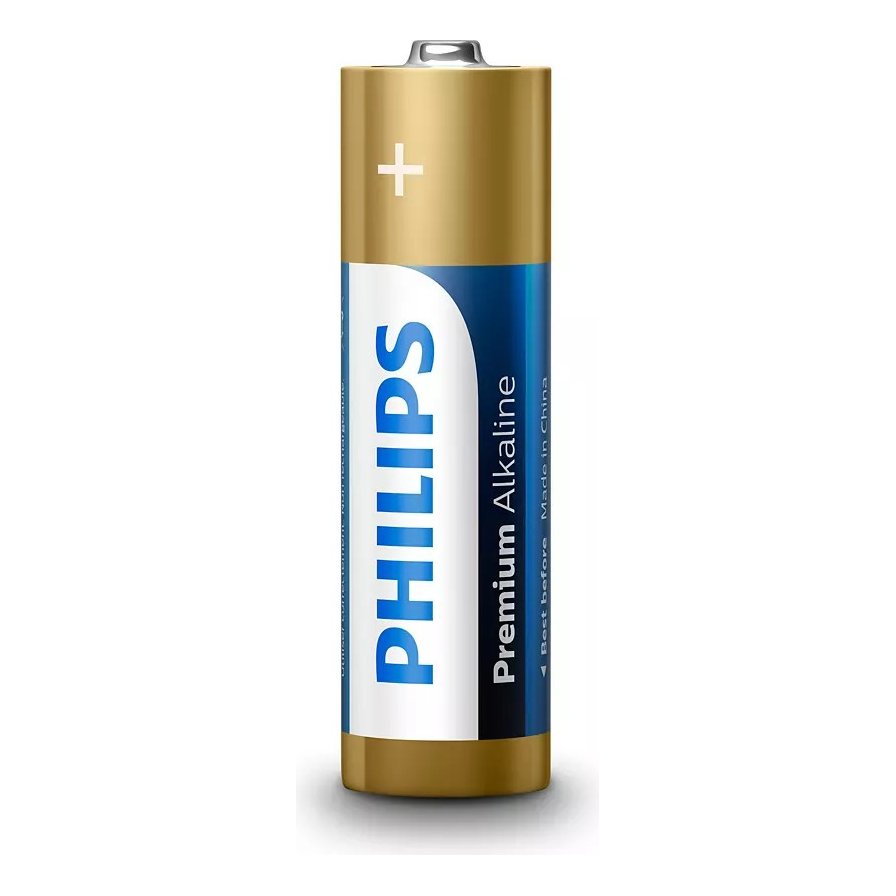 Pilhas Premium Alkaline "AA" Emb. 2 un. – Philips