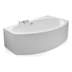 Banheira PLANISSIMAC/DIR.Branco 170×100 Hidr. com Painel
