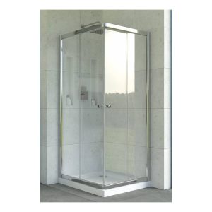 Cabine Duche com Base 90×90 Quadrada Branco 2005/2 – AFJ
