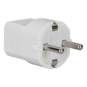 Ficha Macho Schuko Vertical 10 A – Aslo