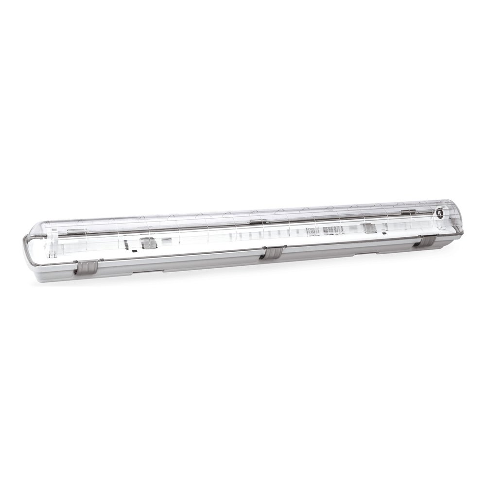 Armadura Estanque PC com Clips Inox 1×G13 Vazia 0,60 m – Aslo