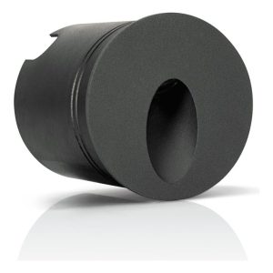 Aplique Embutir Circular 3 W 4000 K IP54 Grafite – Aslo