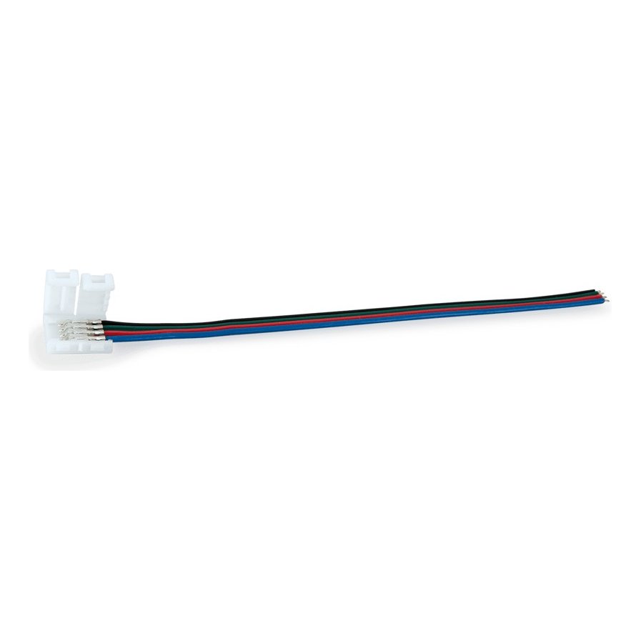 Conector com Cabo para Fita LED RGB 10 mm 12 V/24 V – Aslo