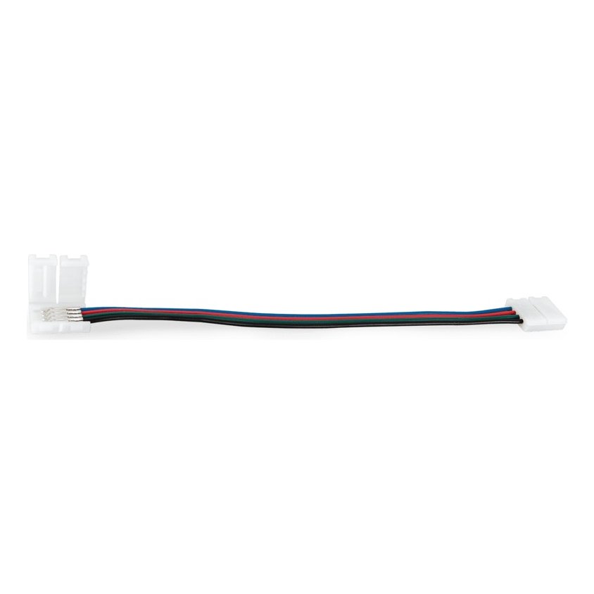 Conector Duplo com Cabo para Fita LED RGB 10 mm 12 V/24 V – Aslo