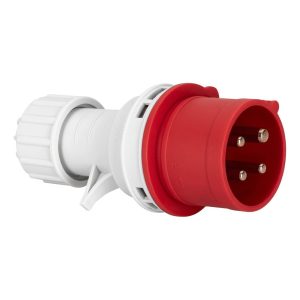 Ficha Industrial Macho 16 A 3P+T 400 V – Aslo