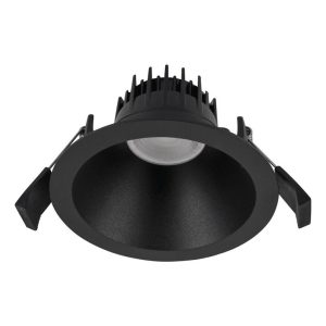 Foco LED Recuado Dimável 10 W 3-CCT Preto – Aslo
