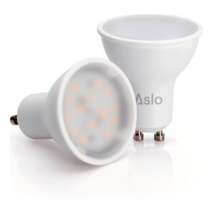 Lâmpada LED 230 V GU10 4 W (SMD2835) 6000 K – Aslo