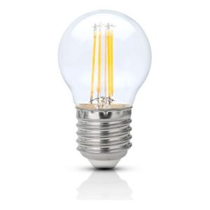 Lâmpada LED Filamento Esférica Lustre E27 4 W 4000 K Blister – Aslo