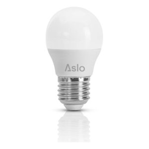 Lâmpada LED Esférica Lustre E27 5 W 6000 K – Aslo