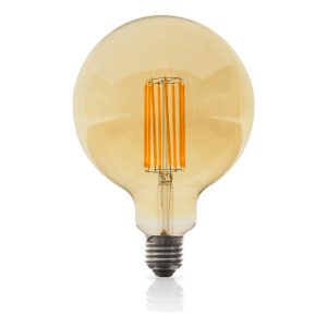 Lâmpada LED Vintage Filamento Longo G125 E27 8 W 2000 K – Aslo