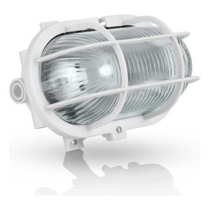 Olho Boi Plástico Oval Branco 200 mm – Aslo