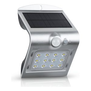 Aplique LED Solar Orb com Sensor 1,5 W Prata – Aslo