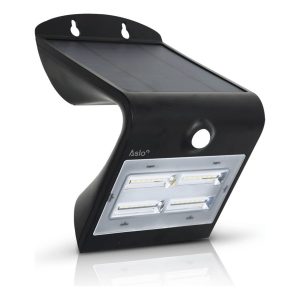 Aplique LED Solar Orb com Sensor 3,2 W Preto – Aslo