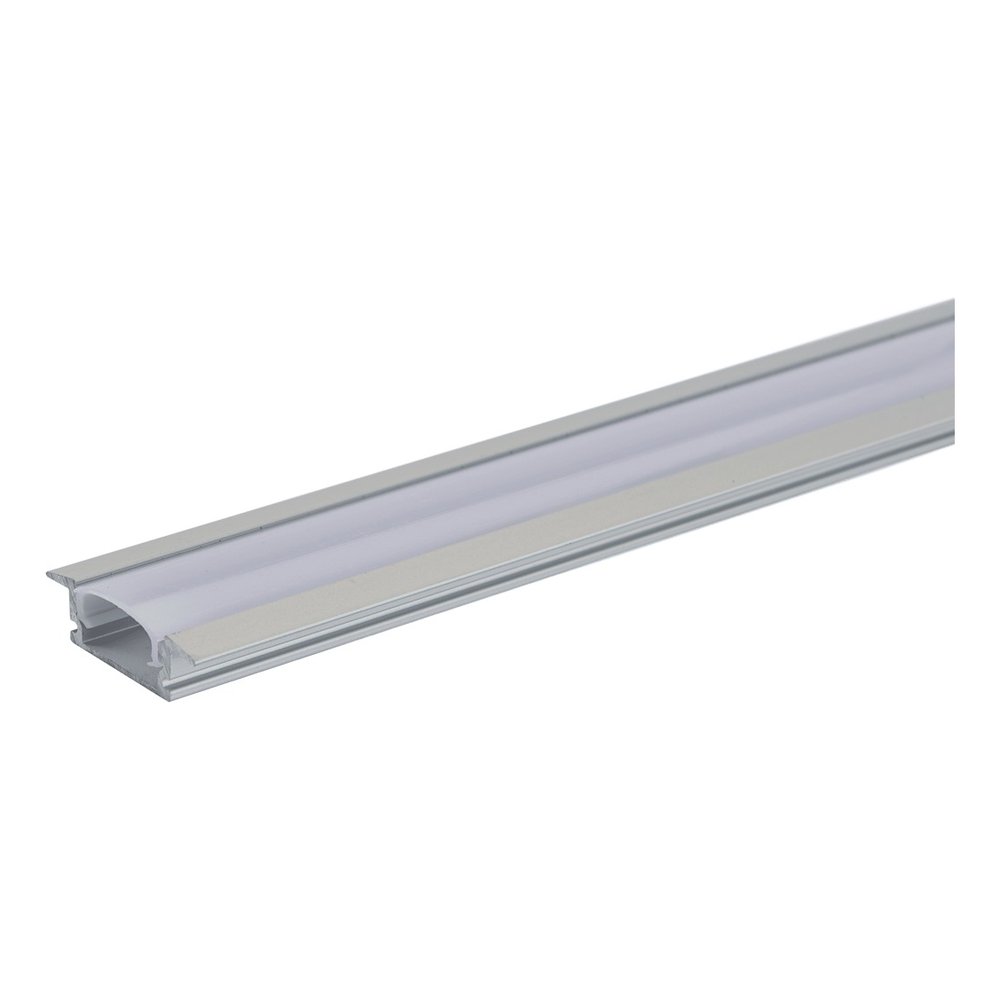 Perfil de Alumínio em U para Embutir 24×7 mm (2 m) – Aslo