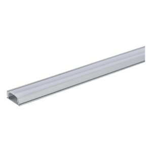 Perfil de Alumínio em U Saliente 17×7 mm (2 m) – Aslo
