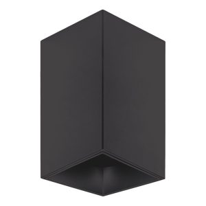 Downlight Saliente Quadrado 80×80×135 mm Preto – Aslo