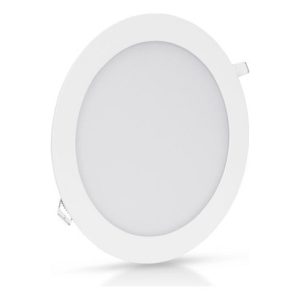 Painel LED Redondo 120 mm 6 W 6000 K Branco – Aslo