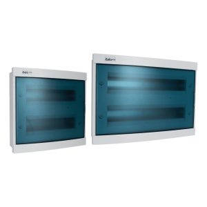 Quadro Distribuição Embutir para Porta Transparente 24 Módulos – Aslo