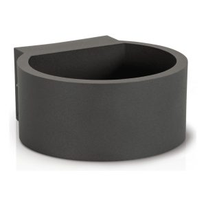 Aplique Parede COB 6 W 4000 K IP54 Grafite – Aslo