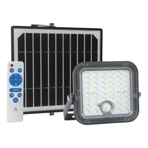 Projetor LED Solar com Controlo Remoto 10 W 6000 K IP65 – Aslo
