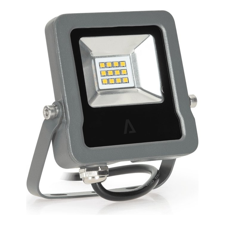 Projetor LED SMD 50 W IP65 6000 K Cinza – Aslo