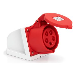 Tomada Mural Fêmea 32 A 3P+T+N 400 V – Aslo