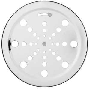 Grelha Redonda 15×15 Aço Inox - Fluxo