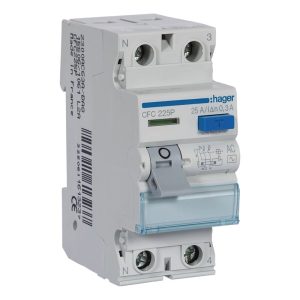 Interruptor Diferencial 2P 25 A 300 mA – Hager