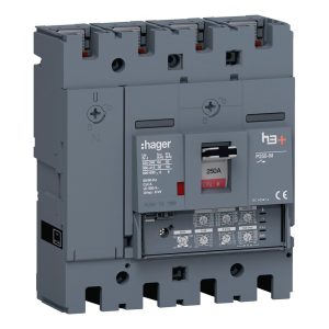 Disjuntor 4P 250 A P250 LSI 50 kA – Hager