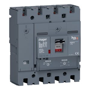 Disjuntor 4P 125 A P250 TM 40 kA – Hager